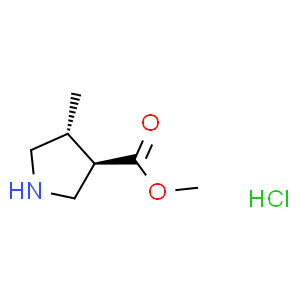 (3R,4R)-4-甲基-3-吡咯烷羧酸甲酯盐酸盐