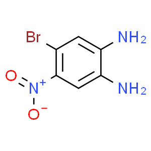 4-溴-5-硝基苯-1,2-二胺