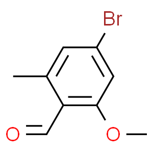 2-甲基-4-溴-6-甲氧基苯甲醛