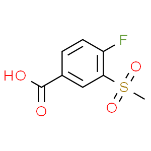3-甲砜基-4-氟苯甲酸