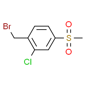 1-溴甲基-2-氯-4-甲基磺酰苯