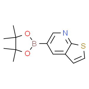 5-(4,4,5,5-四甲基-1,3,2-二氧杂环戊硼烷-2-基)噻吩并[2,3-B]吡啶