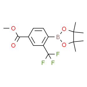 Methyl 4-(4,4,5,5-tetramethyl-1,3,2-dioxaborolan-2-yl)-3-(trifluoromethyl)benzoate