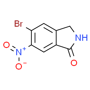5-bromo-6-nitro-2,3-dihydro-1H-isoindol-1-one