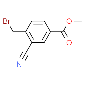 4-(溴甲基)-3-氰基苯甲酸甲酯