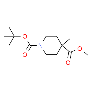 1-叔丁氧羰基-4-甲基哌啶-4-甲酸甲酯