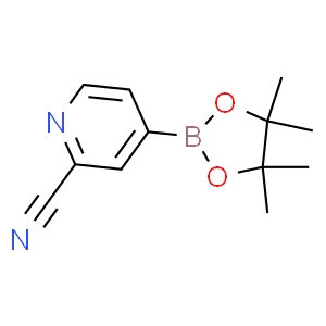 2-氰基吡啶-4-硼酸频哪醇酯