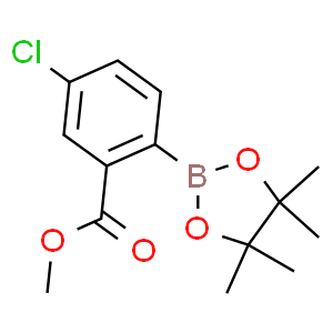 methyl 5-chloro-2-(4,4,5,5-tetramethyl-1,3,2-dioxaborolan-2-yl)benzoate