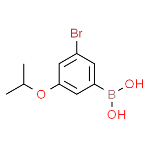 3-溴-5-异丙氧基苯基硼酸